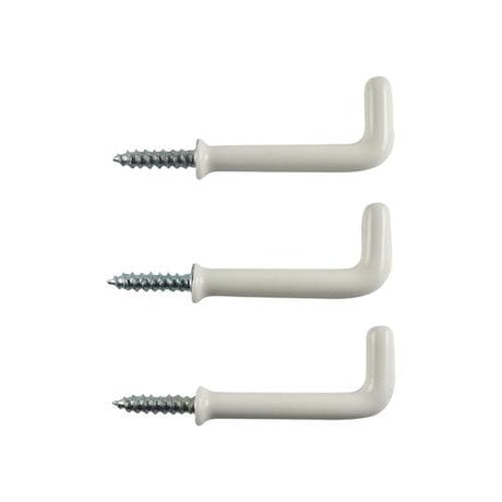 Everhang Square Hooks White 38mm 3Pcs 72516