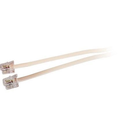 EVERSURE 15M Telephone Cable Line Cord RJ12 To RJ12 LC0104B/IVY