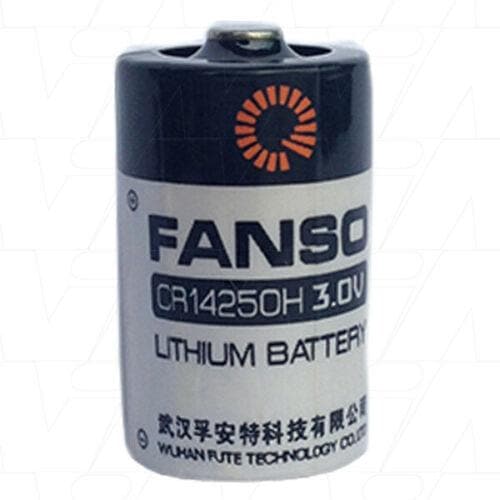 Fanso 1/2AA Size 3V 950mAh Lithium Battery CR14250H - Double Bay Hardware