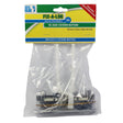 FIX-A-LOO TB 3000 Cistern Button & Flange Suits Fowler and Caroma 241184 - Double Bay Hardware
