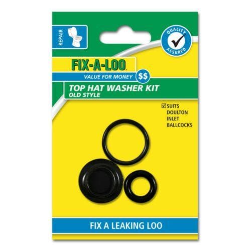 FIX-A-loo Top Hat Kit Suits Doulton Old Style Inlet Ballcocks 236258 - Double Bay Hardware
