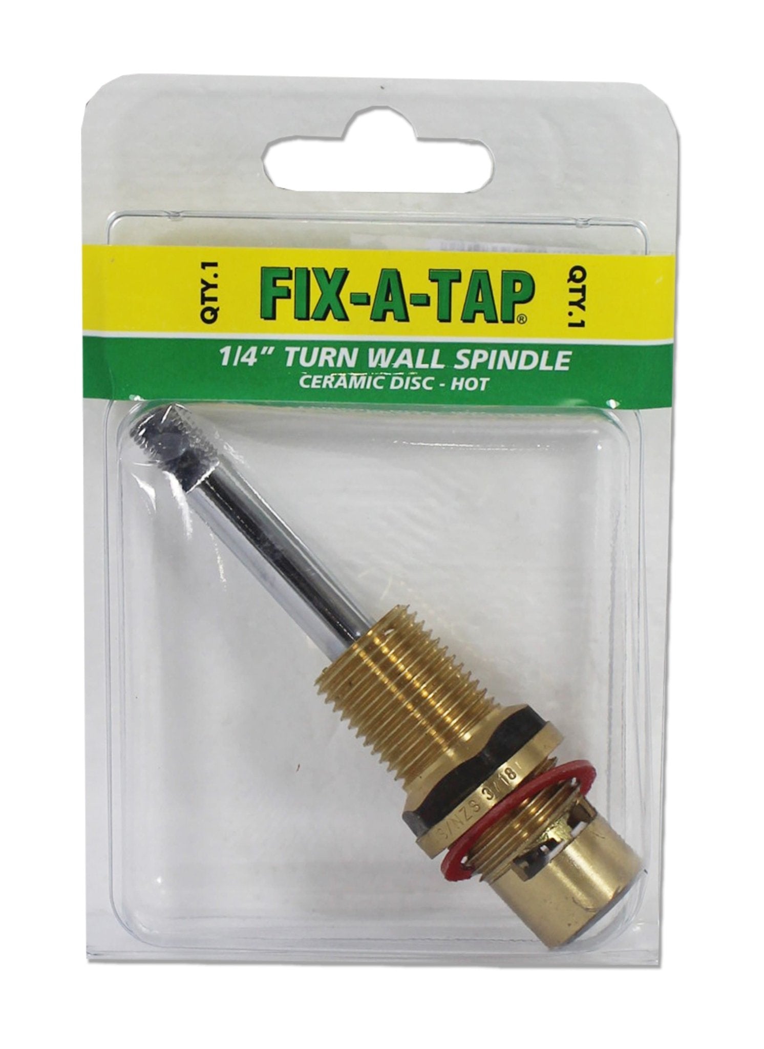 FIX-A-TAP Ceramic Disc Wall 1/4 Turn Hot 240514 - Double Bay Hardware