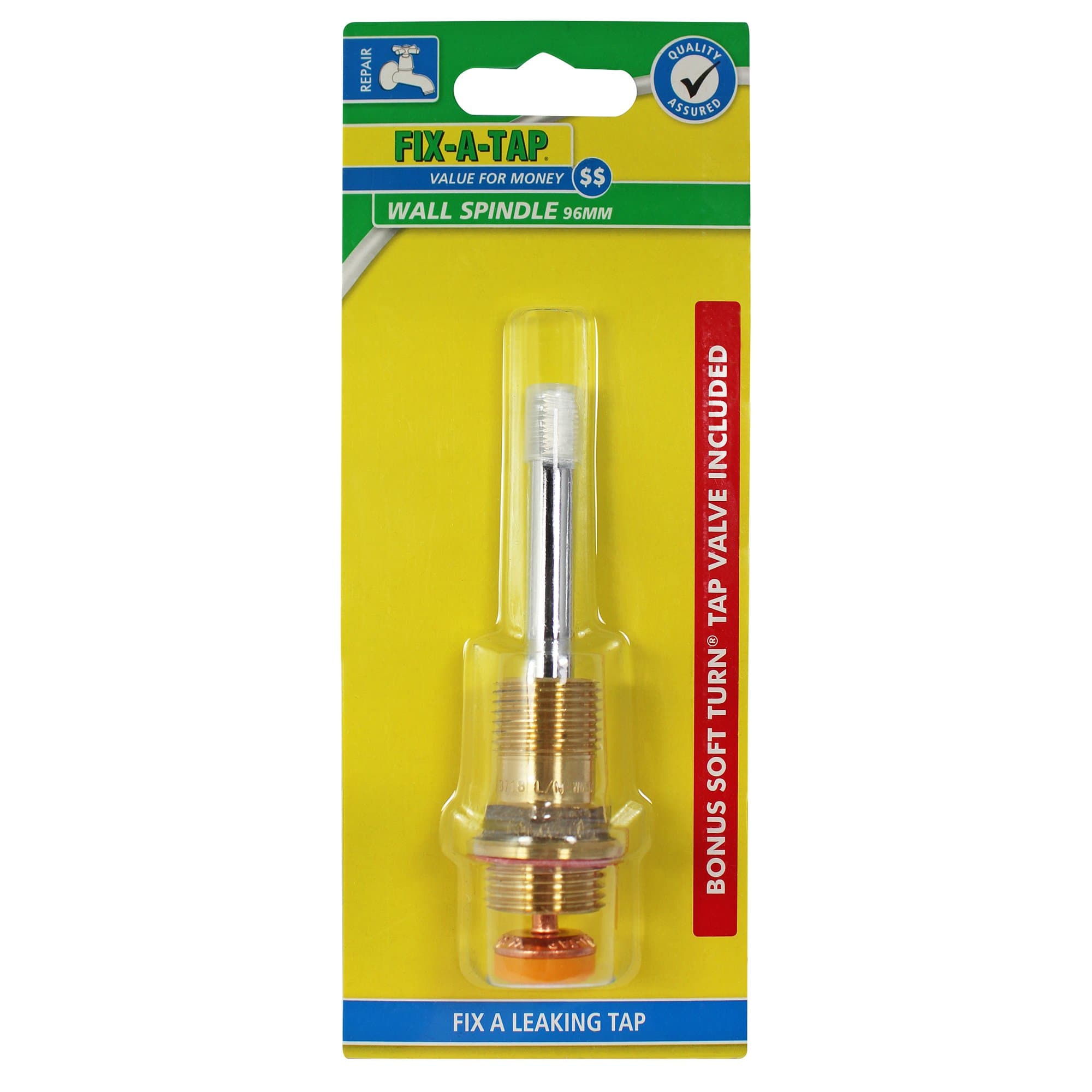 FIX-A-TAP Wall Spindle 96mm 240439 - Double Bay Hardware