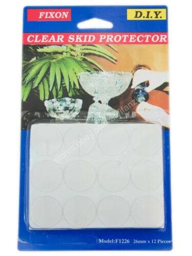 Fixon 26mm Clear Skid Protector 12 Pieces F1226 - Double Bay Hardware