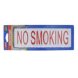 FIXON Plastic Self Adhesive Sign No Smoking 200x65x2mm F1774