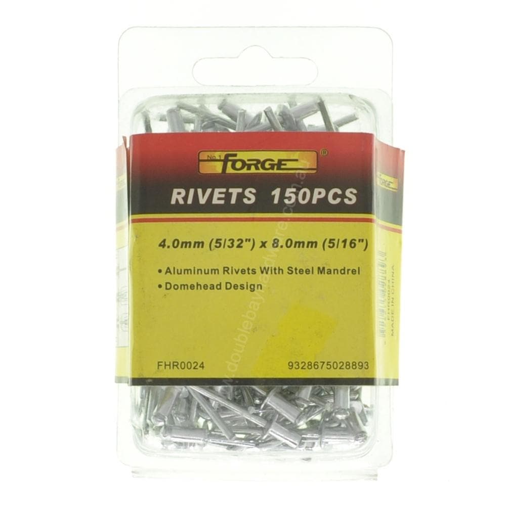 FORGE Aluminum Rivets With Steel Mandrel 4.0mm(5/32")X8.0mm(5/16") FHR0024
