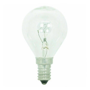 FSL Fancy Round Incandescent Light Bulb E14 240V 60W Clear 1000297