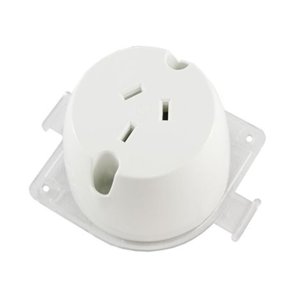 GEN3 Single Surface Socket Outlet 10A 250V AC GEN3SS1 Power Socket ...