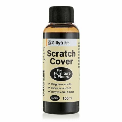 Gilly's Waxes & Polishes Scratch Cover For Dark Wood 100ml - Double Bay Hardware