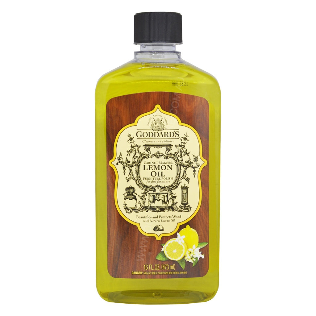Moisturizes and Conditions with Lemon Oil. Protects Against Scratches, Watermarks and Stains. Cleans and Shines Wood to a Deep Luster.