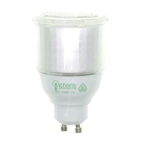 green Australia Energy Saving Light Bulb GU10 240V 11W C/W