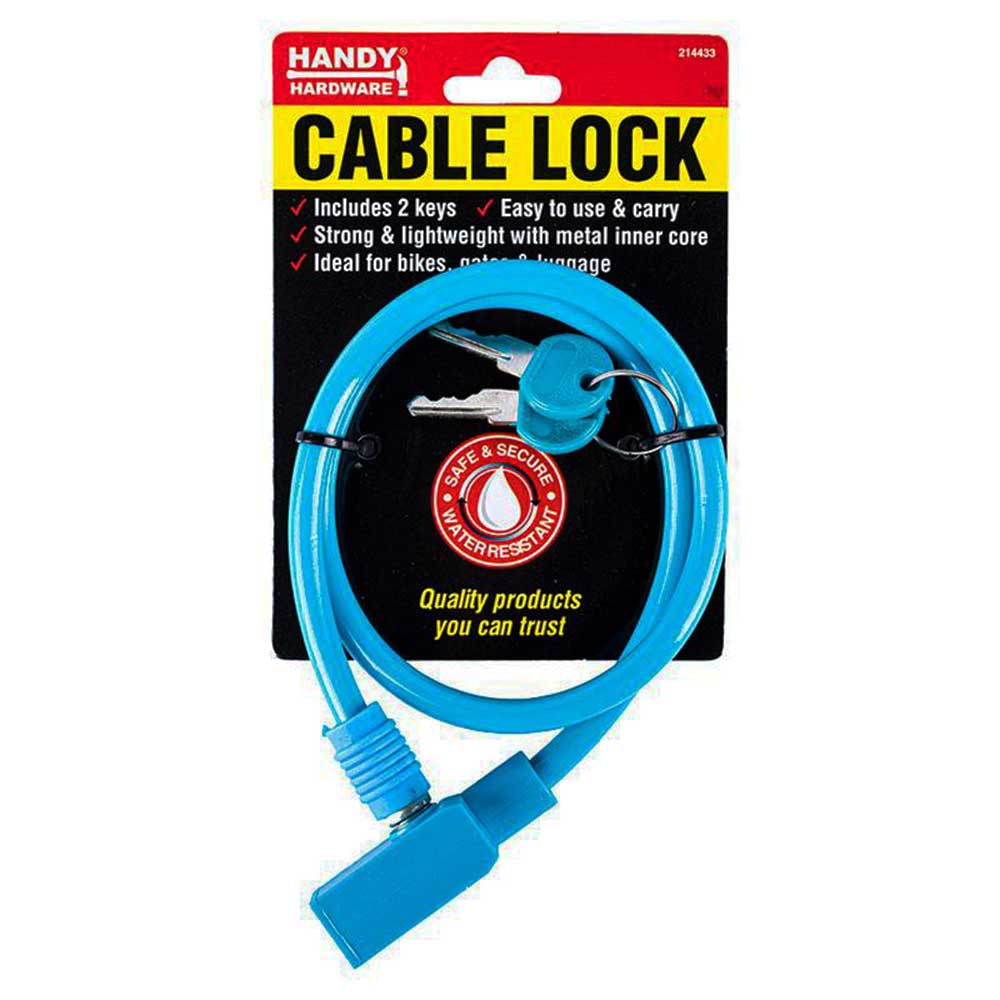 HANDY HARDWARE Cable Lock 60cm 214433 - Double Bay Hardware