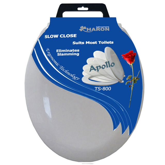 Haron APOLLO Slow Close Toilet Seat TS800 - Double Bay Hardware