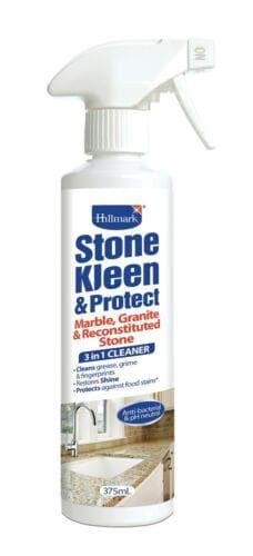 Hillmark Stone Kleen & Protect 375ml For Marble,Granite,Reconstituted Stone - Double Bay Hardware