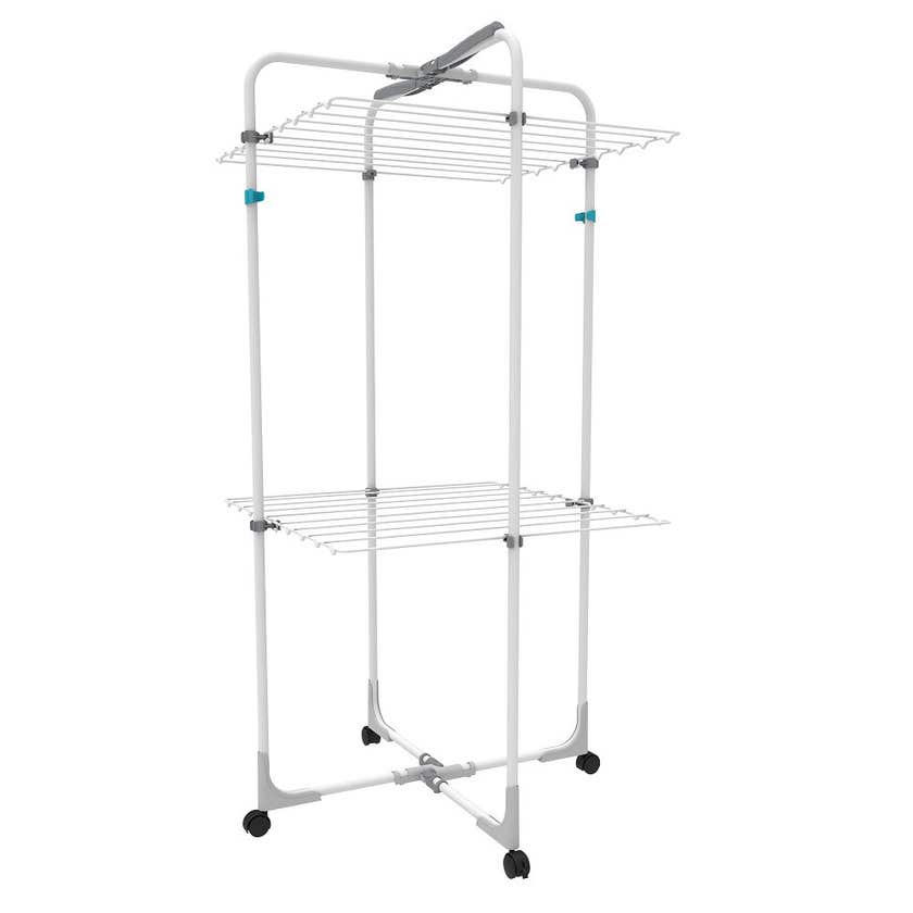 Hills Two Tier Mobile Tower Airer 2747178 - Double Bay Hardware