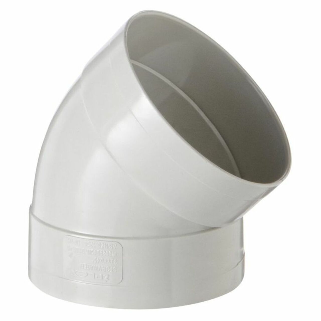 Holman 45 Degrees F&F PVC Stormwater Elbow 90mm SWF0460 - Double Bay Hardware