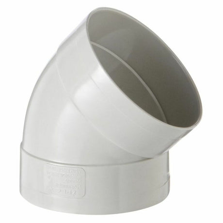 Holman 90mm 45° F&F PVC Stormwater Elbow SWF0460