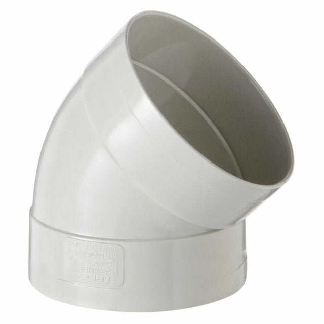 Holman 90mm 45° F&F PVC Stormwater Elbow SWF0460