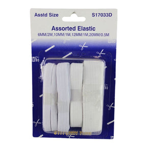 HOMEWARE Assorted Elastic White S17033D