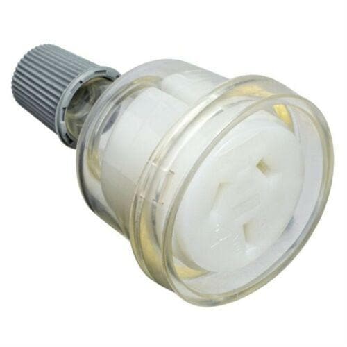 HPM Extension Cord Socket 10A Clear CD7PCL - Double Bay Hardware