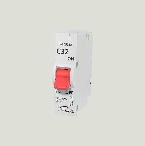 HPM Plug In Circuit Breaker For 30A & 32A Stove Circuit CDCB132 - Double Bay Hardware