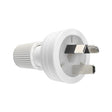 HPM Rear Entry Electrical Plug Top 3 Pin White 10A CD100LWE
