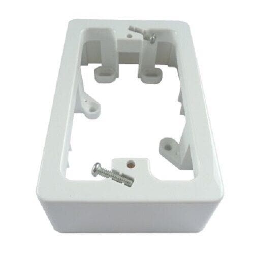 HPM Surface Mounting Block White 37mm CD140WE