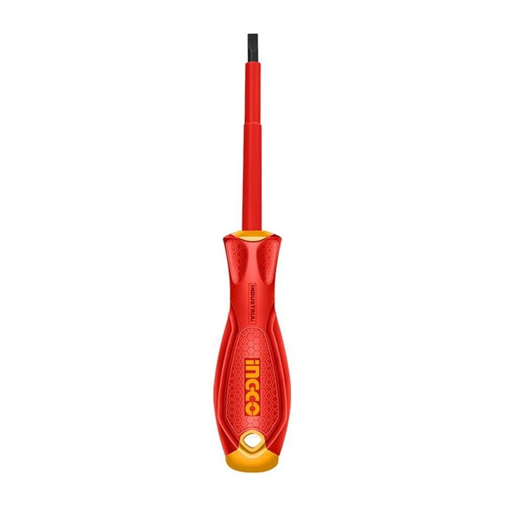 INGCO Insulated Screwdriver Slot 3x75mm HISD813075 - Double Bay Hardware