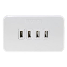 JACKSON 4 USB Outlet Charging Wall Plate PT9804