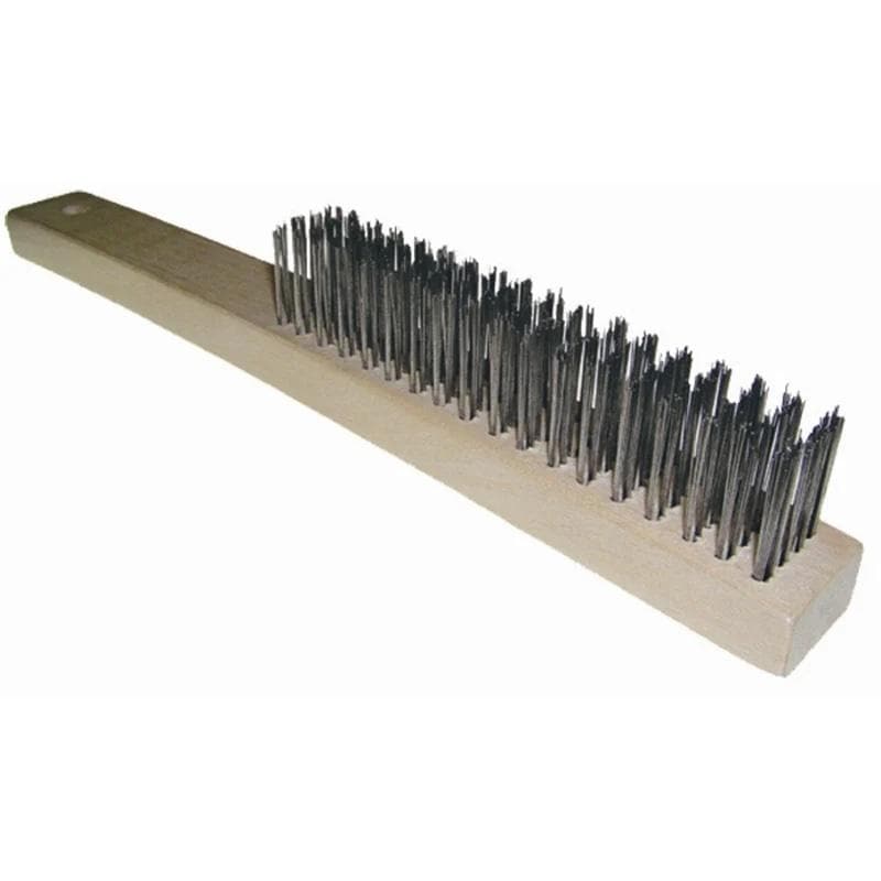 JOSCO 4 Row Stainless Steel Wire Brush BLH4RSS - Double Bay Hardware