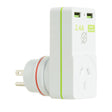 KORJO 2 Port USB & Power Adaptor For US, Canada
