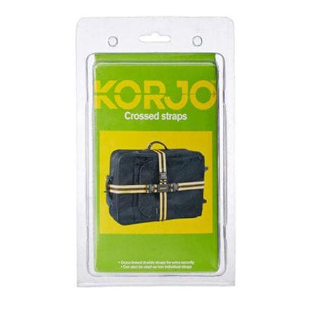 KORJO Crossed Luggage Straps 180cm and 250cm Long LSX97