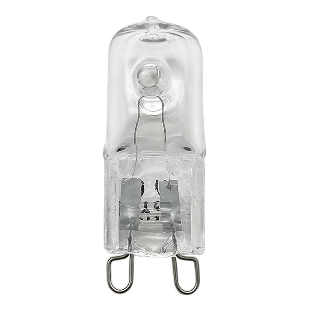 Lusion Bi - Pin Halogen Light Bulb G9 240V 18W Clear 2Pcs 30405