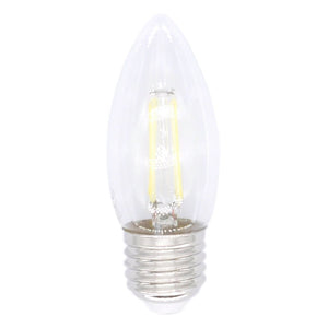 Lusion Candle Filament LED Light Bulb E27 240V 4W C/DL 20245