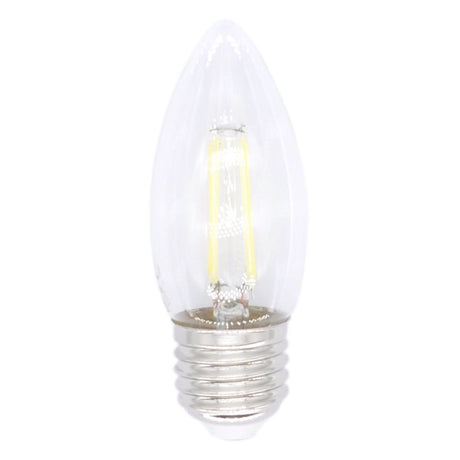 Lusion Candle Filament LED Light Bulb E27 240V 4W C/DL 20245