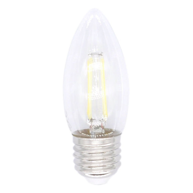 Lusion Candle Filament LED Light Bulb E27 240V 4W C/DL 20245