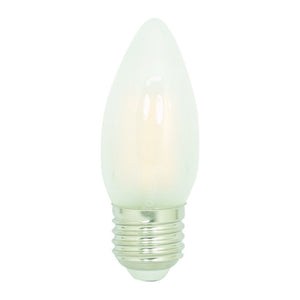 Lusion Candle LED Light Bulb E27 240V 4W Pearl W/W 20256