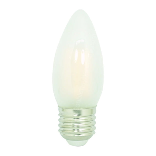 Lusion Candle LED Light Bulb E27 240V 4W Pearl W/W 20256