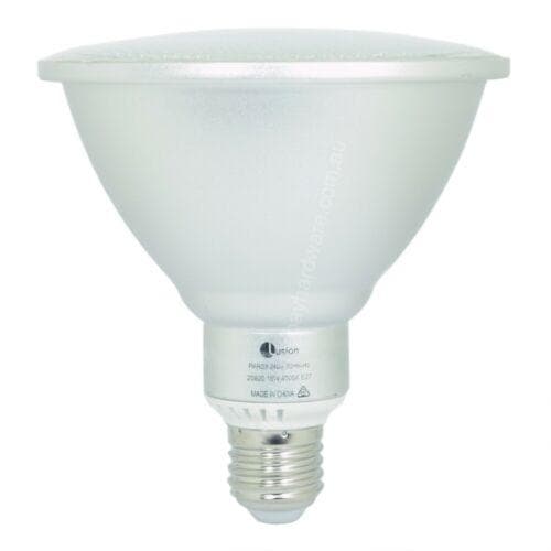 LUSION Energy Saving PAR 38 LED Flood Light Bulb E27 240V 18W Cool White 20820 - Double Bay Hardware