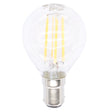 Lusion Fancy Round Filament LED Light Bulb B15 240V 4W C/DL 20237