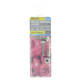MACSIM 1/4"x25mm METALTHREAD Screw Round Head Stainless Steel SP25RS0625 - Double Bay Hardware