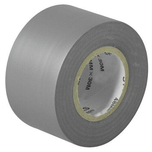 MACSIM PVC Duct Tape Joining Sealing Tape 48mmX30m 0.13mm Grey 54DTS - Double Bay Hardware
