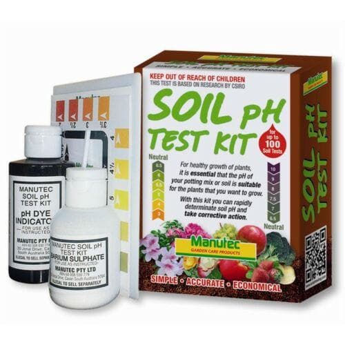 Manutec Garden Care Products Soil PH Test Kit MTO8000 - Double Bay Hardware