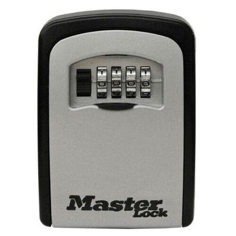 Master Lock Wall Mount Lock Box Holds 5 Keys 5401D