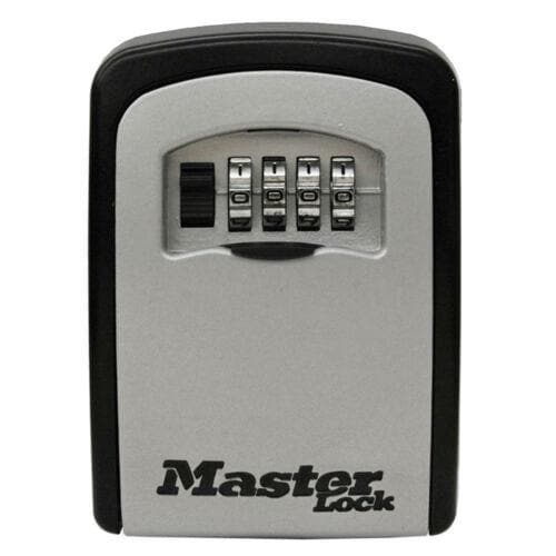 Master Lock Wall Mount Lock Box Holds 5 Keys 5401D