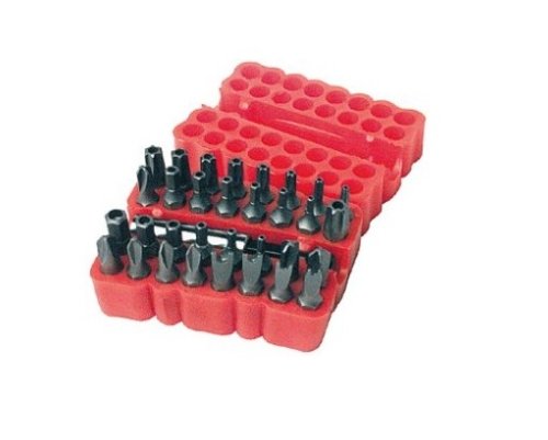 MEDALIST 25mm Security Bit Set 33pcs Included 02535 - Double Bay Hardware
