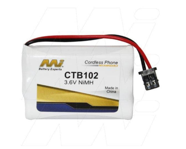 MI CTB102 3.6V NiMH Cordless Phone Battery KXTC1220,P - P102P,P - P102T,N4HKGJB00001