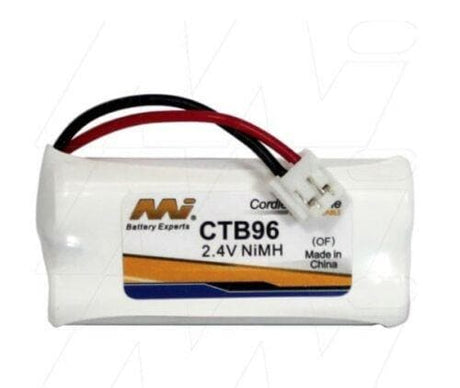MI CTB96 2.4V NiMH Cordless Phone Battery Telstra6010, Uniden, V-tech8300 - Double Bay Hardware