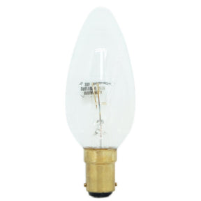 Mirabella Candle Incandescent Light Bulb B15 240V 60W Clear 316030