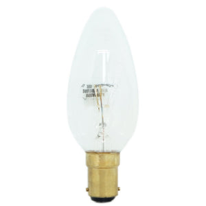 Mirabella Candle Incandescent Light Bulb B15 240V 60W Clear 316030